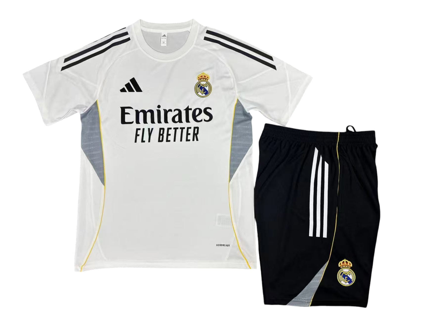 REAL MADRID ALLENAMENTO MAGLIA + PANTALONCINO 2025/2026