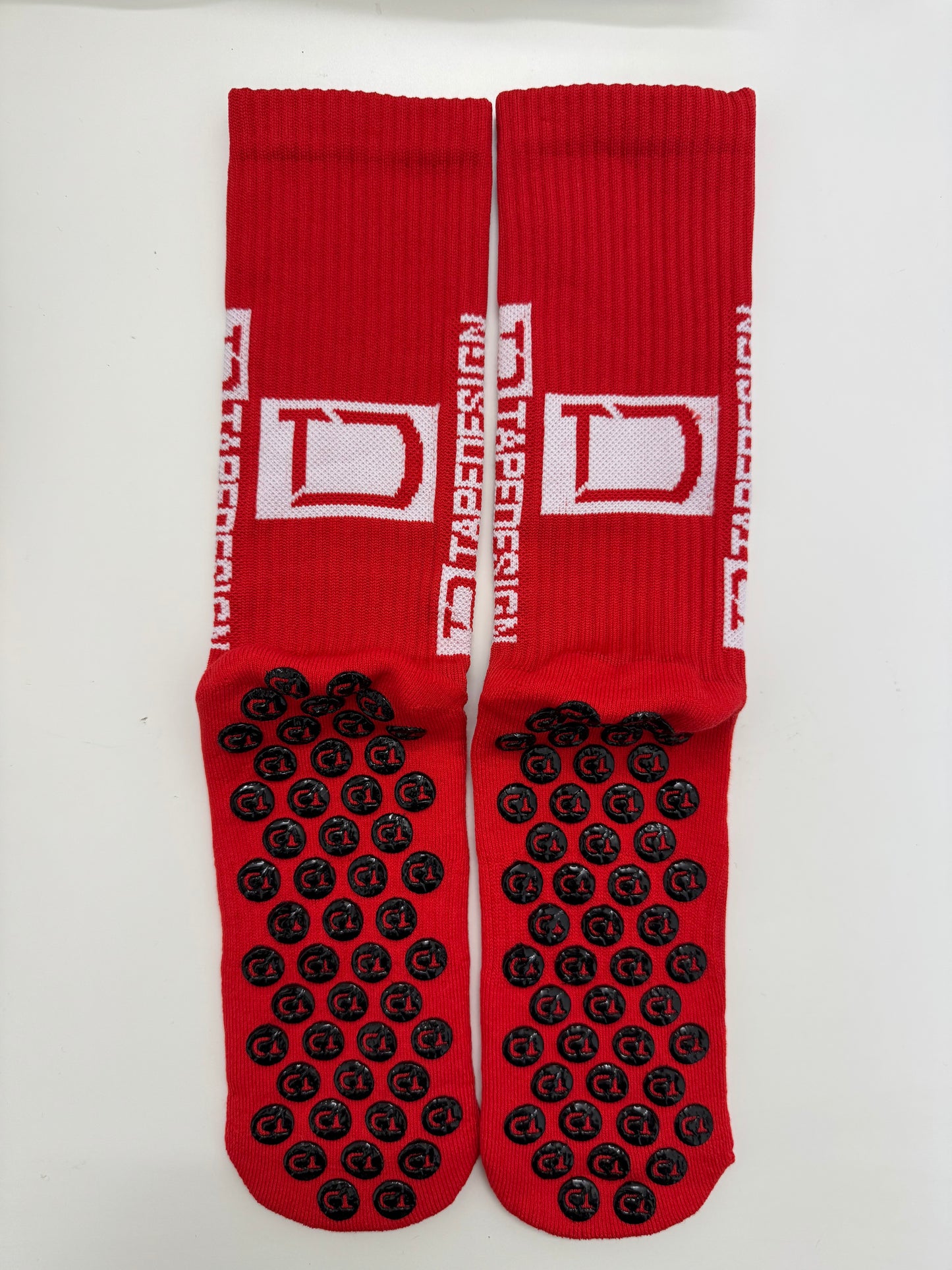 Calze Grip TapeDesign Rosso